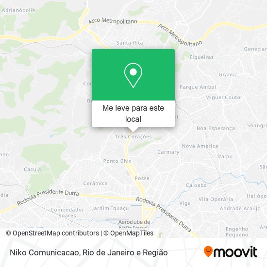 Niko Comunicacao mapa