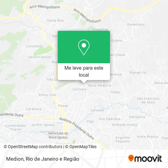 Medion mapa