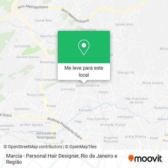 Marcia - Personal Hair Designer mapa