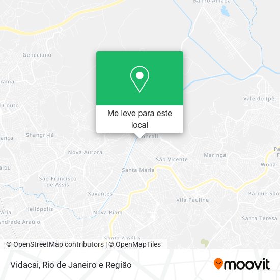 Vidacai mapa