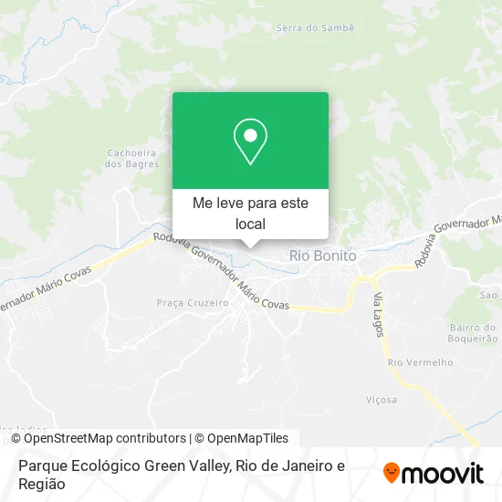 Parque Ecológico Green Valley mapa