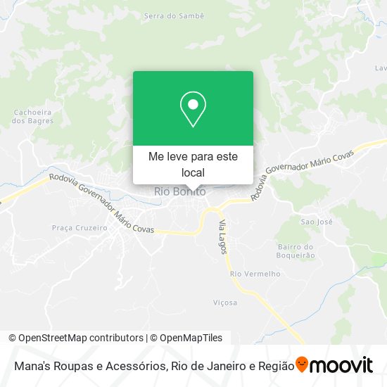 Mana's Roupas e Acessórios mapa