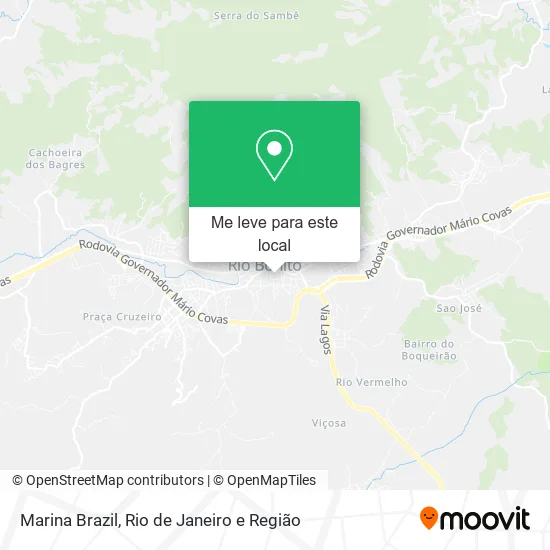 Marina Brazil mapa