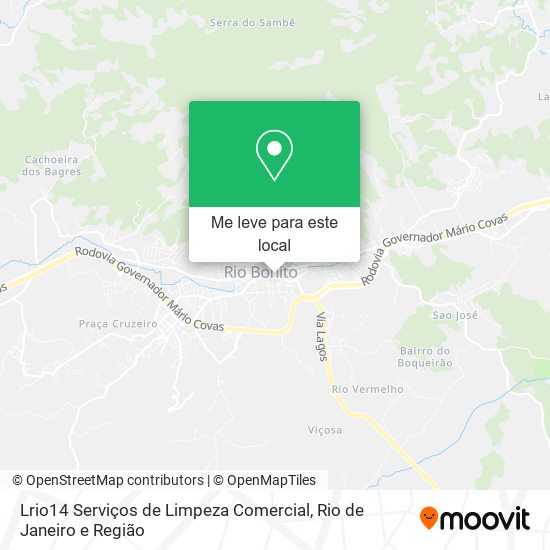 Lrio14 Serviços de Limpeza Comercial mapa