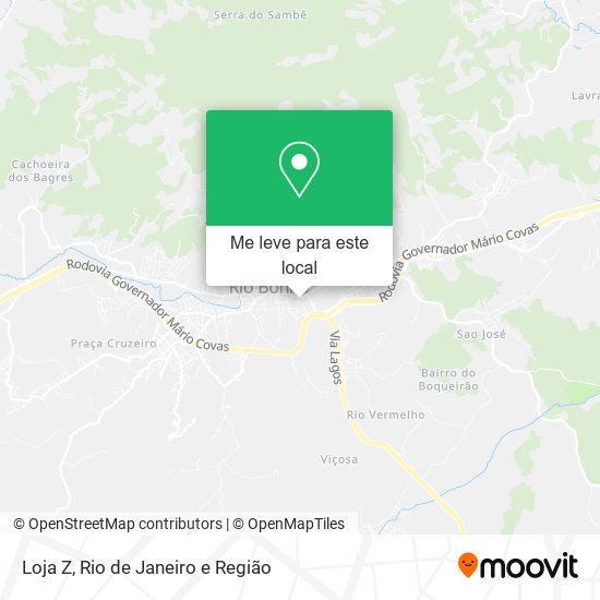 Loja Z mapa