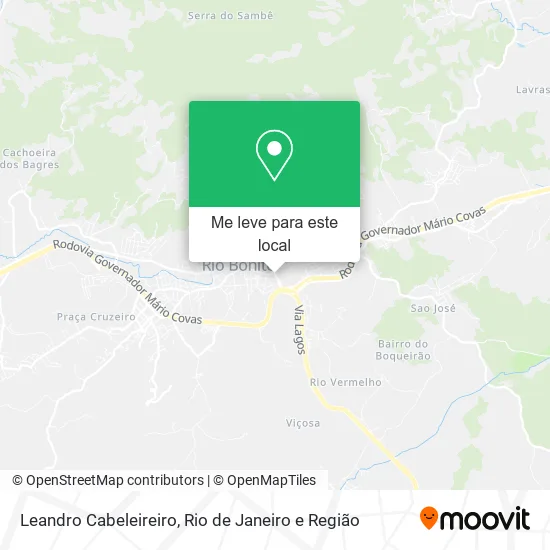 Leandro Cabeleireiro mapa