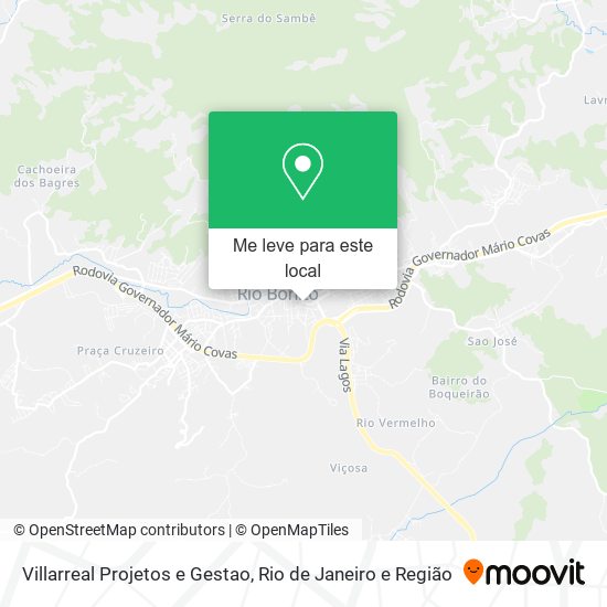 Villarreal Projetos e Gestao mapa