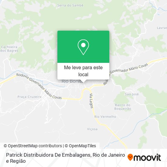 Patrick Distribuidora De Embalagens mapa