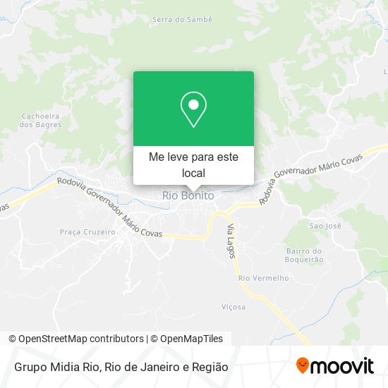 Grupo Midia Rio mapa