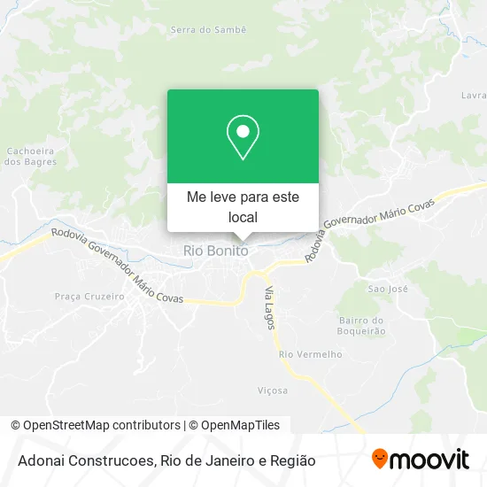 Adonai Construcoes mapa