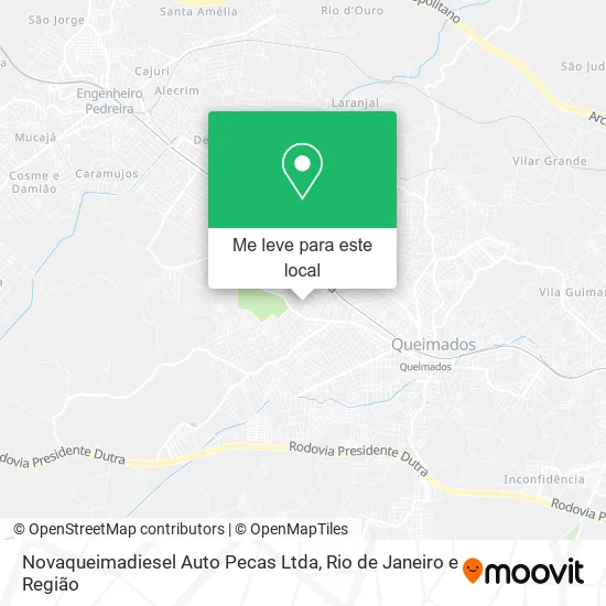Novaqueimadiesel Auto Pecas Ltda mapa