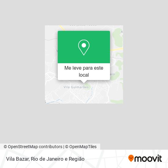 Vila Bazar mapa