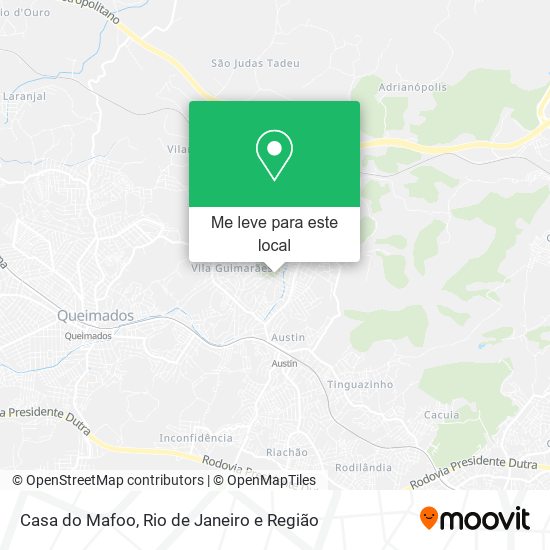 Casa do Mafoo mapa