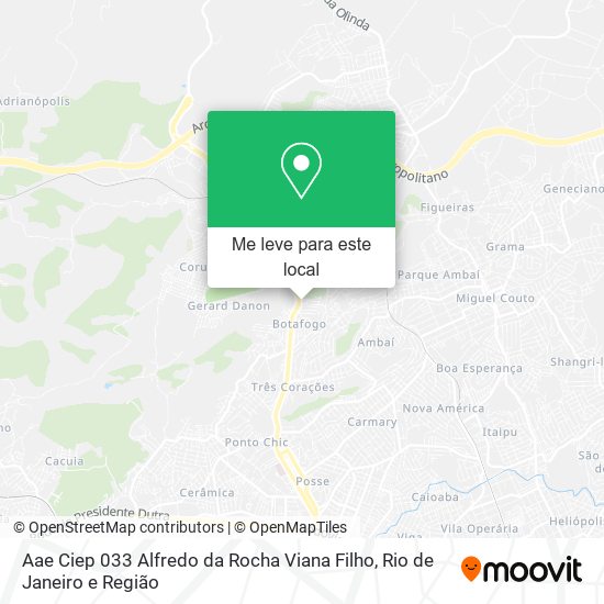 Aae Ciep 033 Alfredo da Rocha Viana Filho mapa