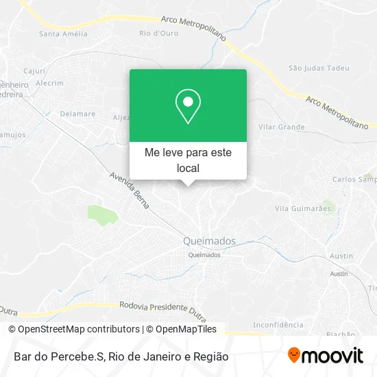 Bar do Percebe.S mapa