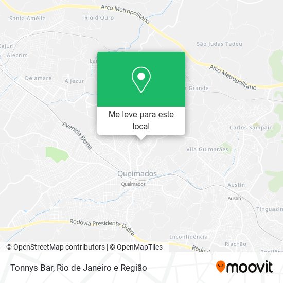 Tonnys Bar mapa