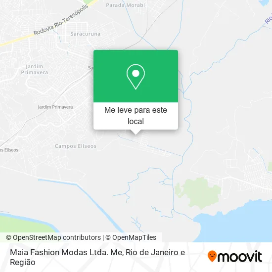Maia Fashion Modas Ltda. Me mapa