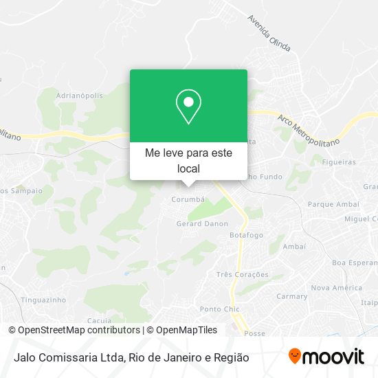 Jalo Comissaria Ltda mapa