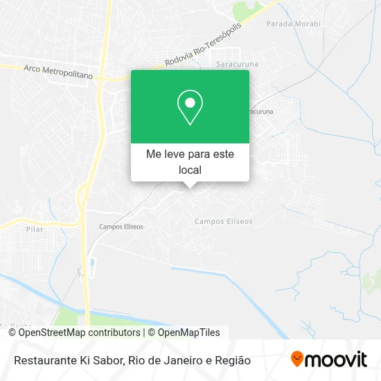 Restaurante Ki Sabor mapa