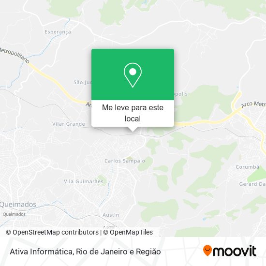 Ativa Informática mapa