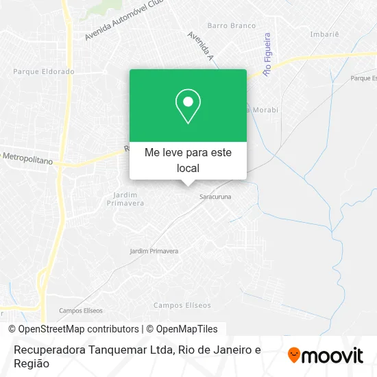 Recuperadora Tanquemar Ltda mapa