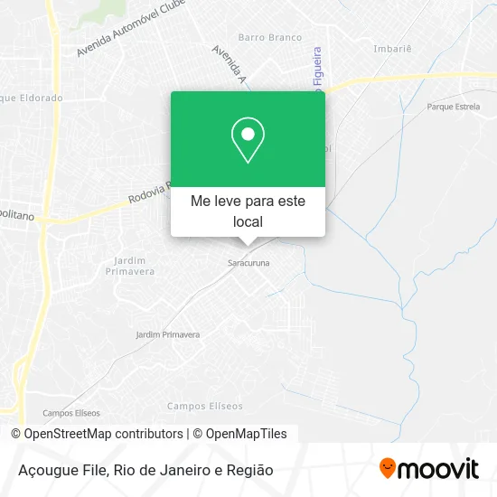 Açougue File mapa