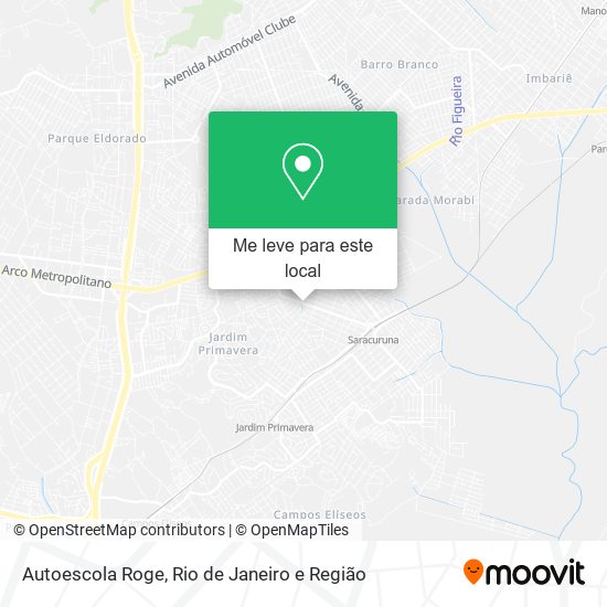 Autoescola Roge mapa