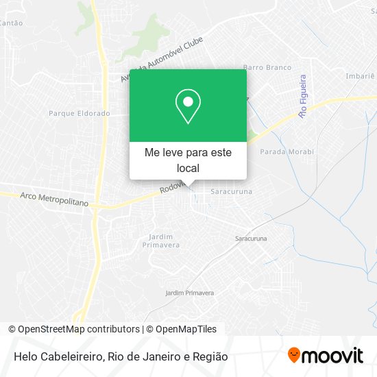 Helo Cabeleireiro mapa