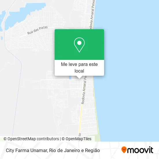 City Farma Unamar mapa