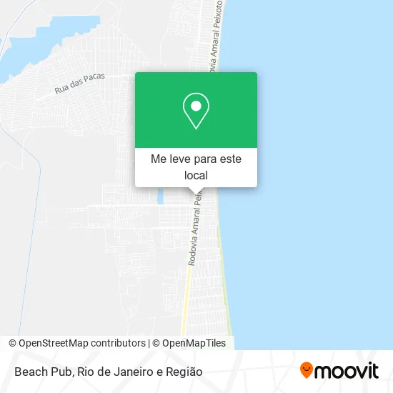 Beach Pub mapa