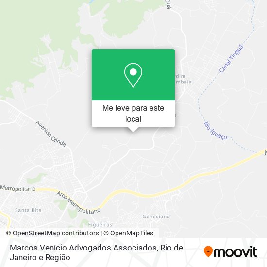 Marcos Venício Advogados Associados mapa