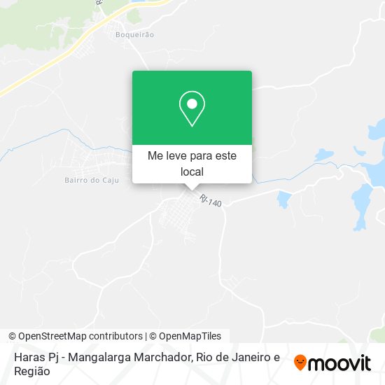 Haras Pj - Mangalarga Marchador mapa