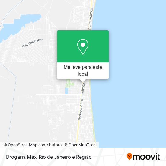 Drogaria Max mapa