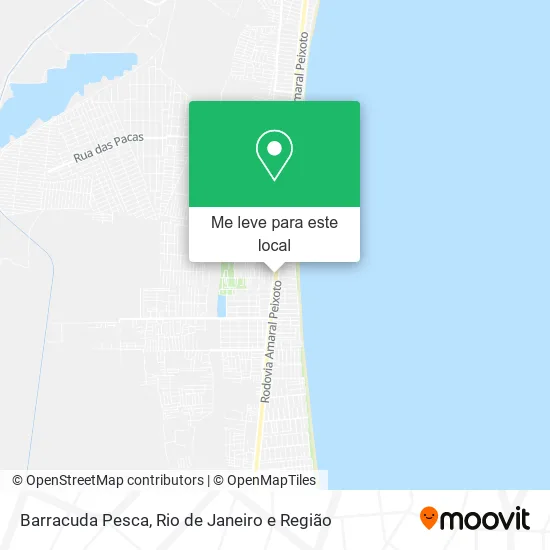 Barracuda Pesca mapa