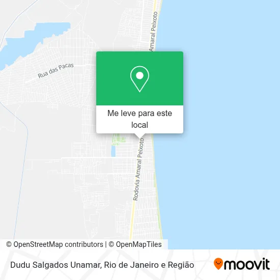 Dudu Salgados Unamar mapa