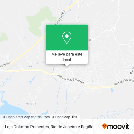 Loja Dokmos Presentes mapa
