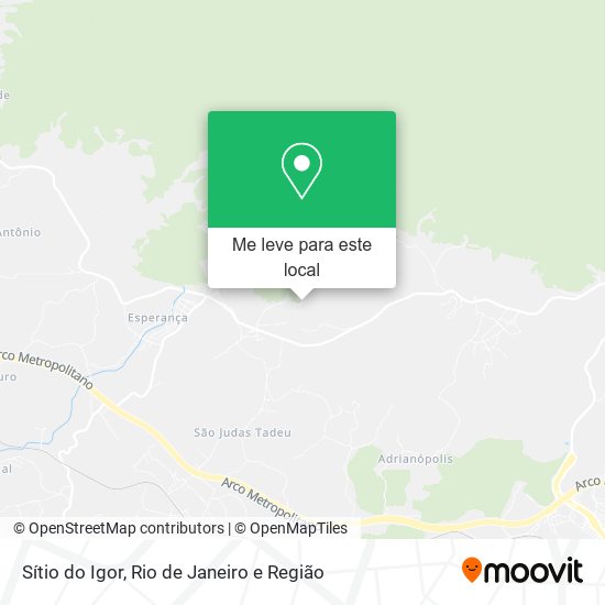 Sítio do Igor mapa