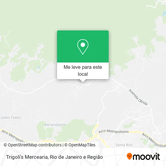 Trigoli's Mercearia mapa