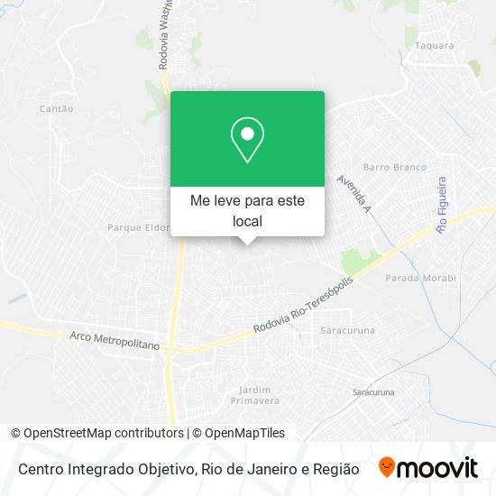 Centro Integrado Objetivo mapa