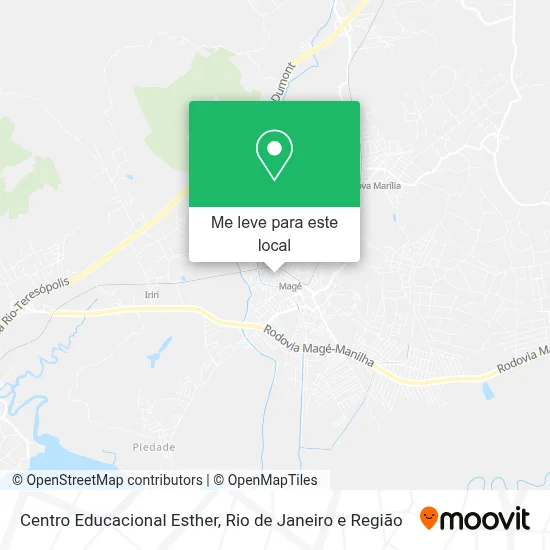 Centro Educacional Esther mapa