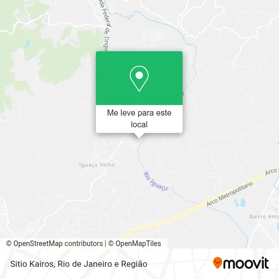 Sitio Kairos mapa