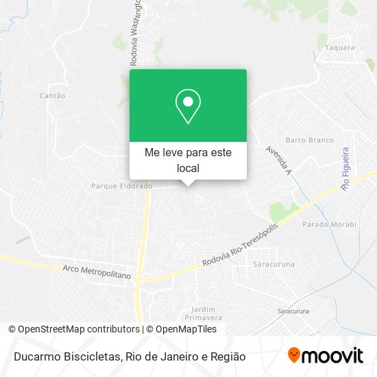 Ducarmo Biscicletas mapa