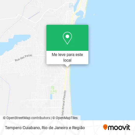 Tempero Cuiabano mapa