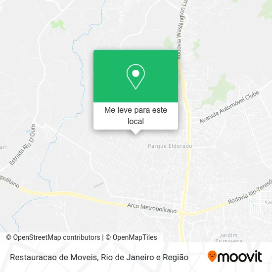 Restauracao de Moveis mapa