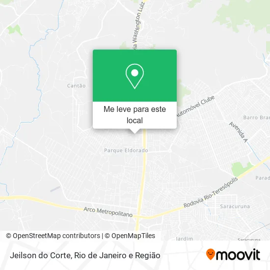 Jeilson do Corte mapa