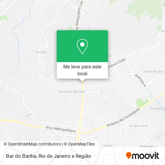 Bar do Banha mapa