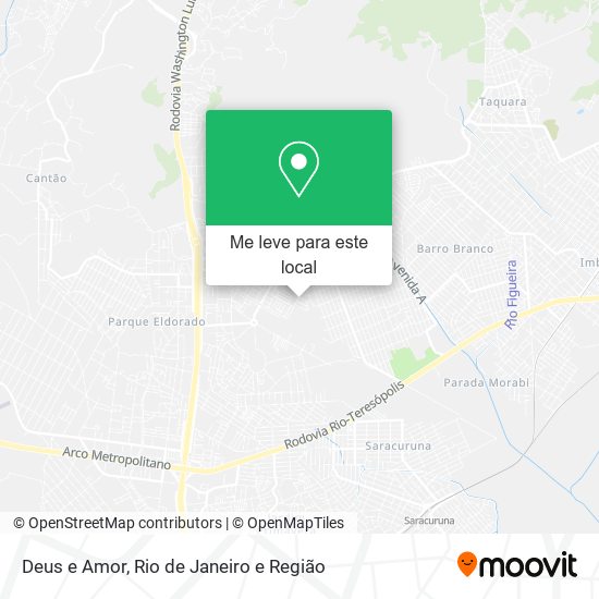 Deus e Amor mapa