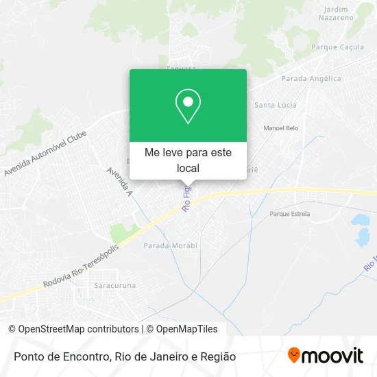 Ponto de Encontro mapa