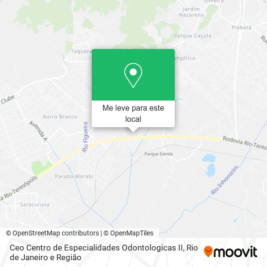 Ceo Centro de Especialidades Odontologicas II mapa
