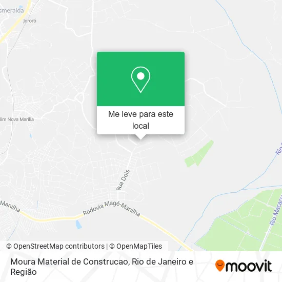 Moura Material de Construcao mapa